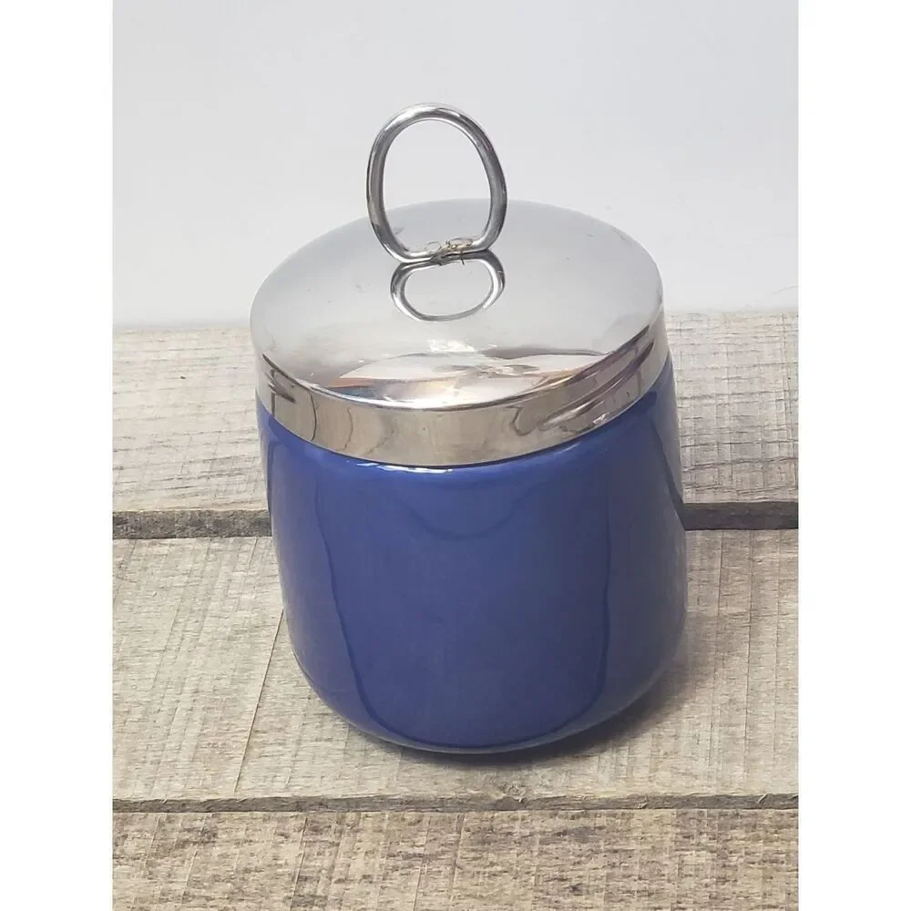 Williams Sonoma Cobalt Blue Egg Coddler